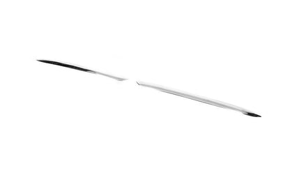 Chrome strip on the rear bumper 2020+ (stainless steel) for Mercedes E-class W213 2016-2023 - Reelken Auto