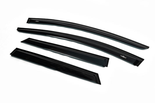 Deflectors (4-piece, HIC) for Ford Focus III 2011-2017 - image 2
