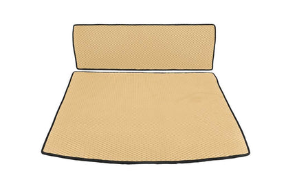 Trunk mat V2 MAXI (EVA, Beige) for Volkswagen Caddy 2015-2020 - Reelken Auto