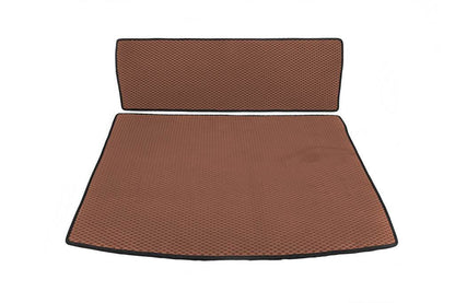 Trunk mat V2 MAXI (EVA, Brown) for Volkswagen Caddy 2015-2020 - Reelken Auto