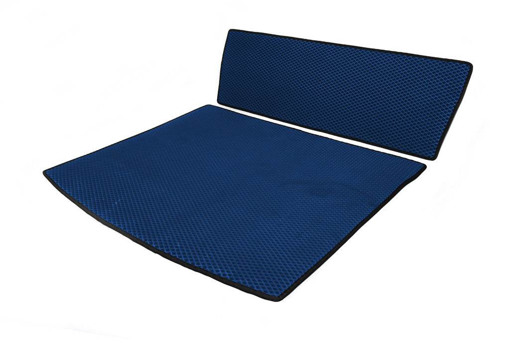 Trunk mat V2 MAXI (EVA, Blue) for Volkswagen Caddy 2015-2020 - Reelken Auto