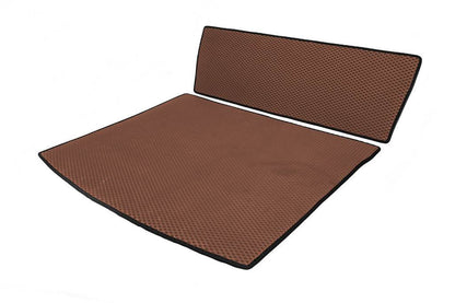 Trunk mat V2 MAXI (EVA, Brown) for Volkswagen Caddy 2015-2020 - Reelken Auto