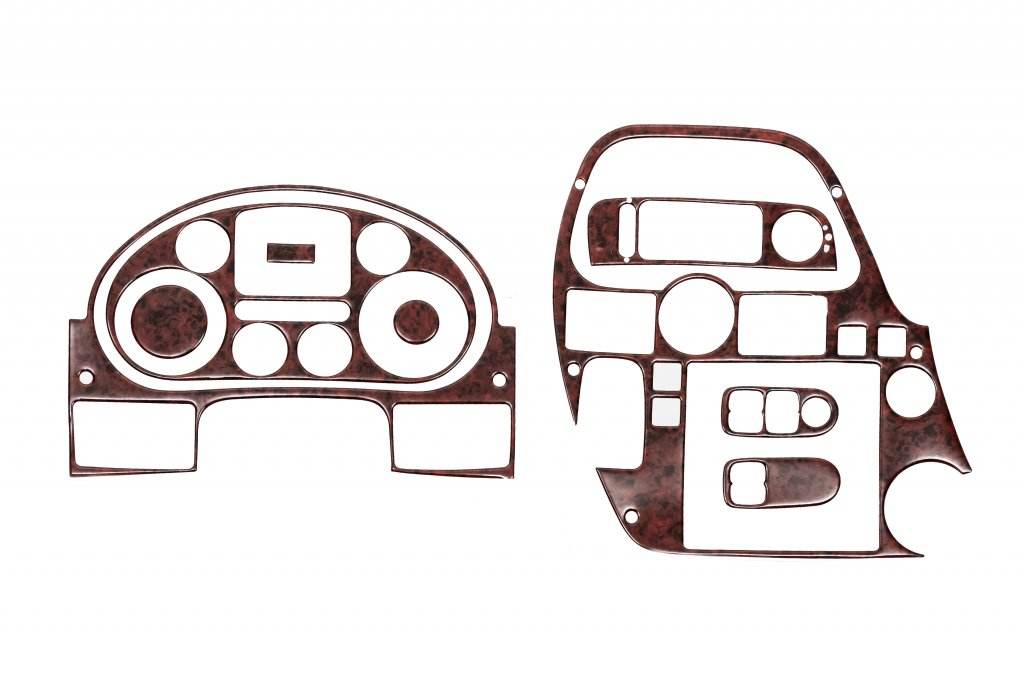 Panel overlay (wood effect) for DAF XF105 2005-2013 - Reelken Auto