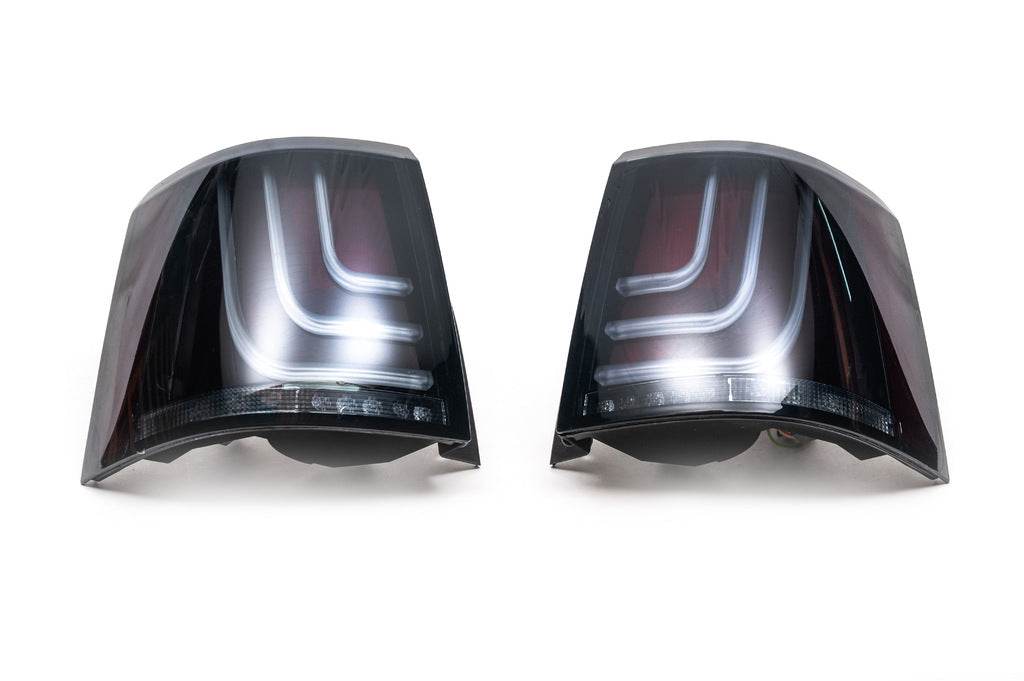 Rear lights GLONN Black (2 pcs) for Range Rover Sport 2005-2013 - Reelken Auto