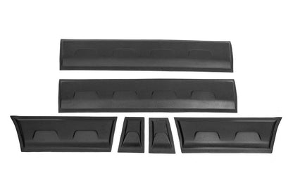EuroCap door molding (6 pcs., ABS, short base) for Ford Transit 2000-2014 - Reelken Auto