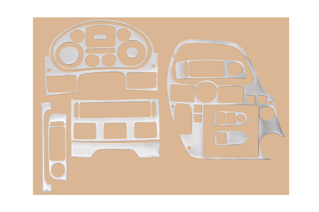 Dashboard Trim (Aluminum Look) for DAF XF105 2005-2013 - image 1