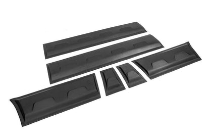 EuroCap door molding (6 pcs., ABS, short base) for Ford Transit 2000-2014 - Reelken Auto