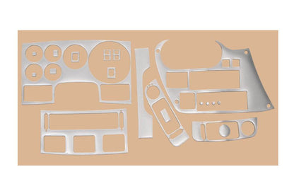 Panel overlay (aluminum look) for DAF 95XF 1997-2002 - Reelken Auto