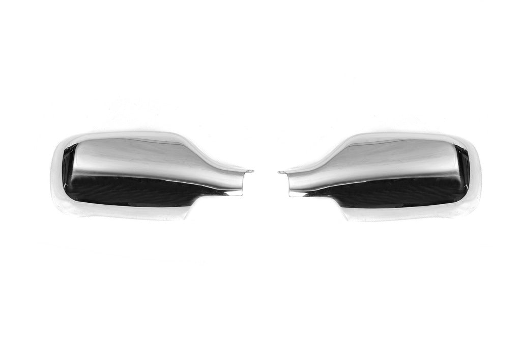 Mirror Covers (2 pcs, Stainless Steel) for Renault Clio III 2005-2012 - image 2