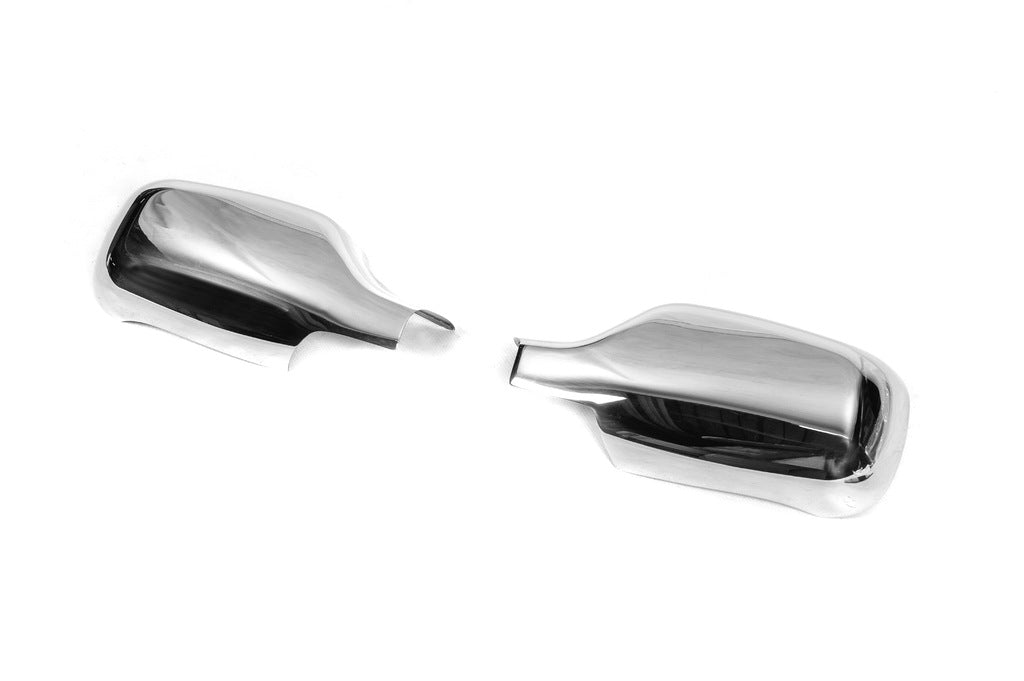 Mirror Covers (2 pcs, Stainless Steel) for Renault Clio III 2005-2012 - image 3