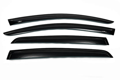 Window Deflectors HB (4 pcs, HIC) for Volkswagen Golf 5 2003-2009 - image 4