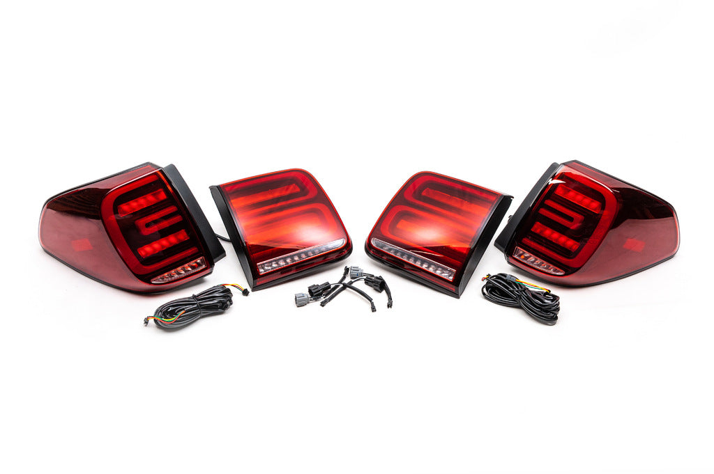 LED Tail Lights (RED-Sequential) for Nissan Armada 2016-2024 - image 3