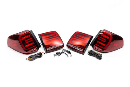 LED Tail Lights (RED-Sequential) for Nissan Armada 2016-2024 - image 3