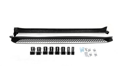 Side steps OEM V1 (2 pcs, aluminium + plastic) for Kia Sorento IV MQ4 2020- - image 2