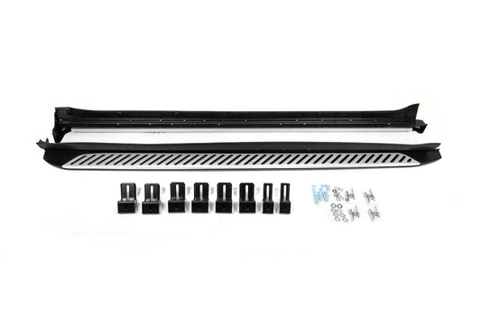 Side steps OEM V1 (2 pcs, aluminium + plastic) for Kia Sorento IV MQ4 2020- - image 2