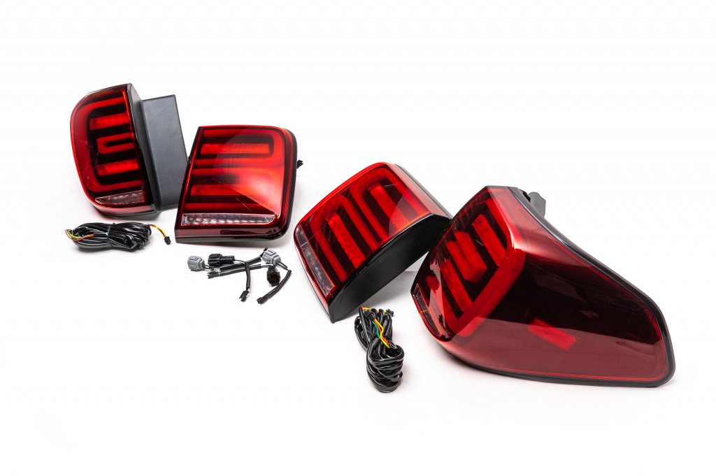 LED Tail Lights (RED-Sequential) for Nissan Armada 2016-2024 - image 1