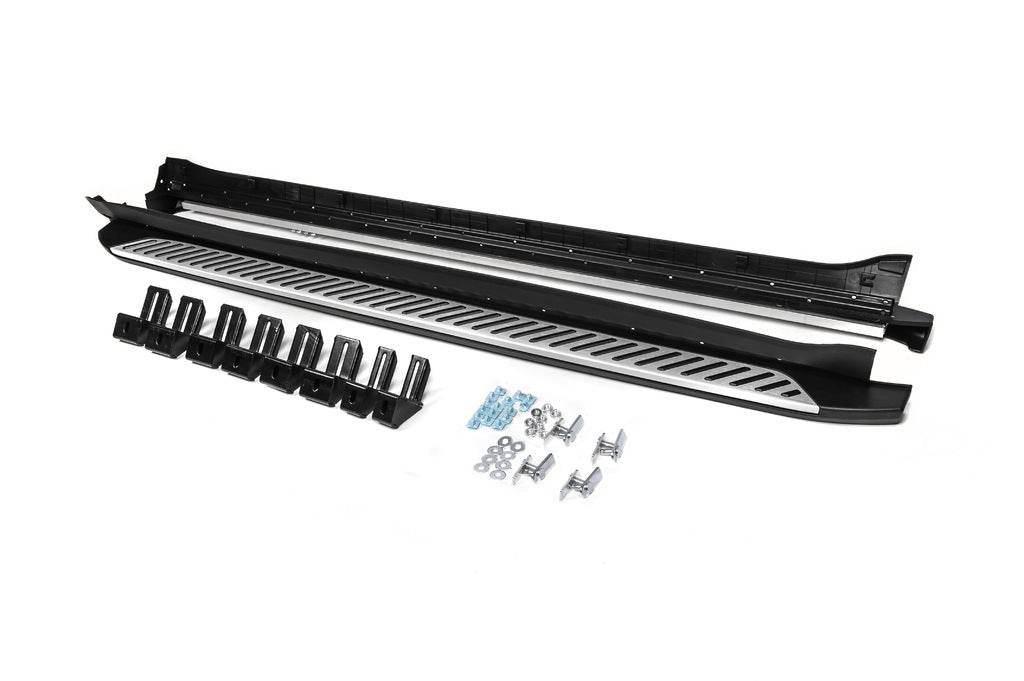 Side sills OEM (2 pieces, aluminum + plastic) for Kia Sorento IV MQ4 2020- - Reelken Auto