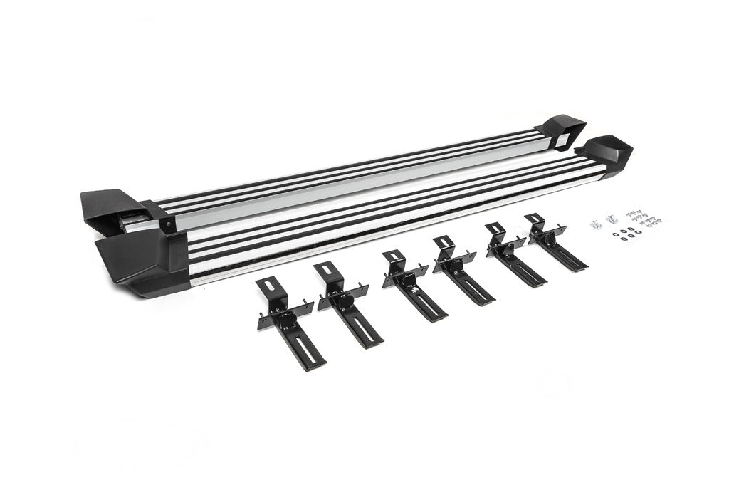 Side Steps Silver (2 pcs) for Jeep Wrangler 2007-2017 - image 8