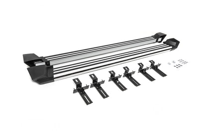 Side Steps Silver (2 pcs) for Jeep Wrangler 2007-2017 - image 8