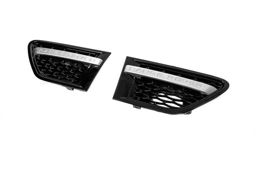 Gills in wings (V3, 2010-2013, 2 pcs) for Range Rover Sport 2005-2013 - Reelken Auto