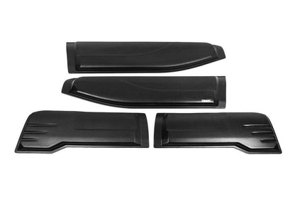 Molding on doors (4 PCs ABS) for Nissan Navara/NP300 2016- - Reelken Auto
