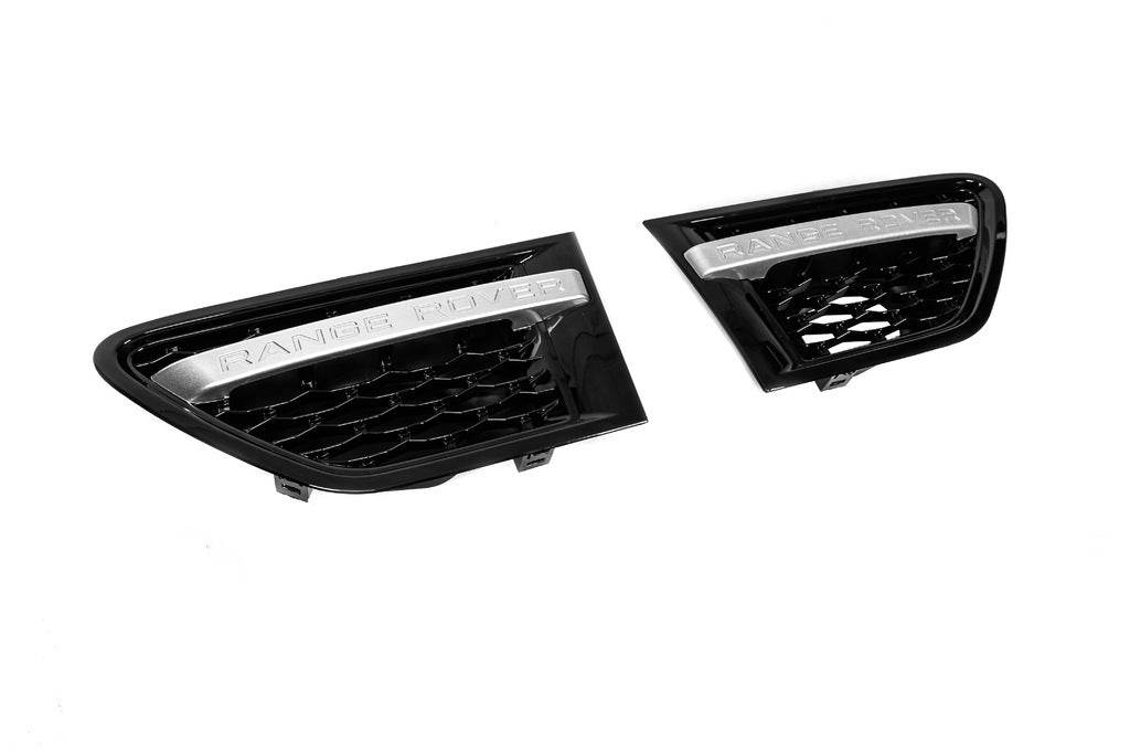 Gills in wings (V3, 2010-2013, 2 pcs) for Range Rover Sport 2005-2013 - Reelken Auto