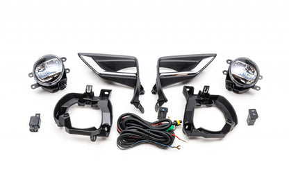 LED Fog Lights with Brackets (2 pcs, 2017+) for Toyota Land Cruiser Prado 150 2009-2023 - image 1