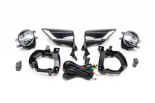 LED Fog Lights with Brackets (2 pcs, 2017+) for Toyota Land Cruiser Prado 150 2009-2023 - image 1