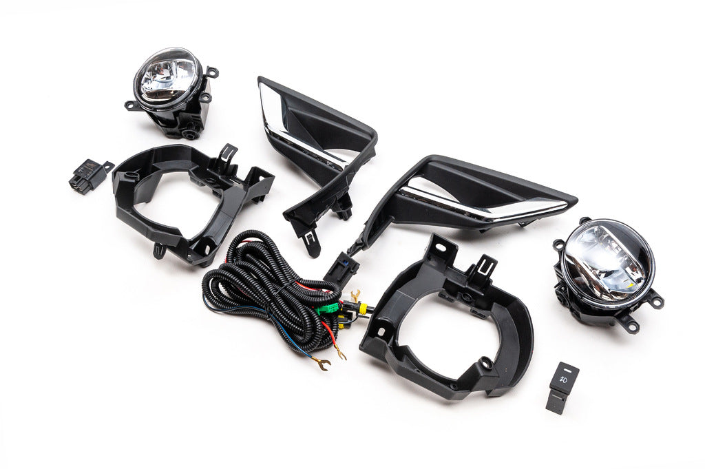 LED Fog Lights with Brackets (2 pcs, 2017+) for Toyota Land Cruiser Prado 150 2009-2023 - image 3