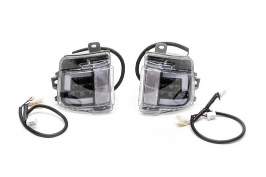 Rear dimensions 2016-2021 (Executive Black) for Toyota Land Cruiser 200 - Reelken Auto