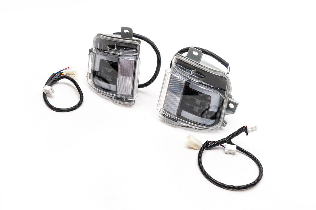 Rear Fog Lights 2016-2021 (Executive Black) for Toyota Land Cruiser 200 2007-2021 - image 3