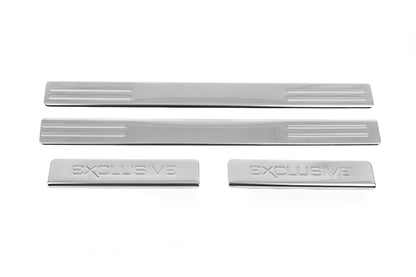 Door Sill Protectors (Omsa Exclusive, 4 pcs, Stainless Steel) - image 2