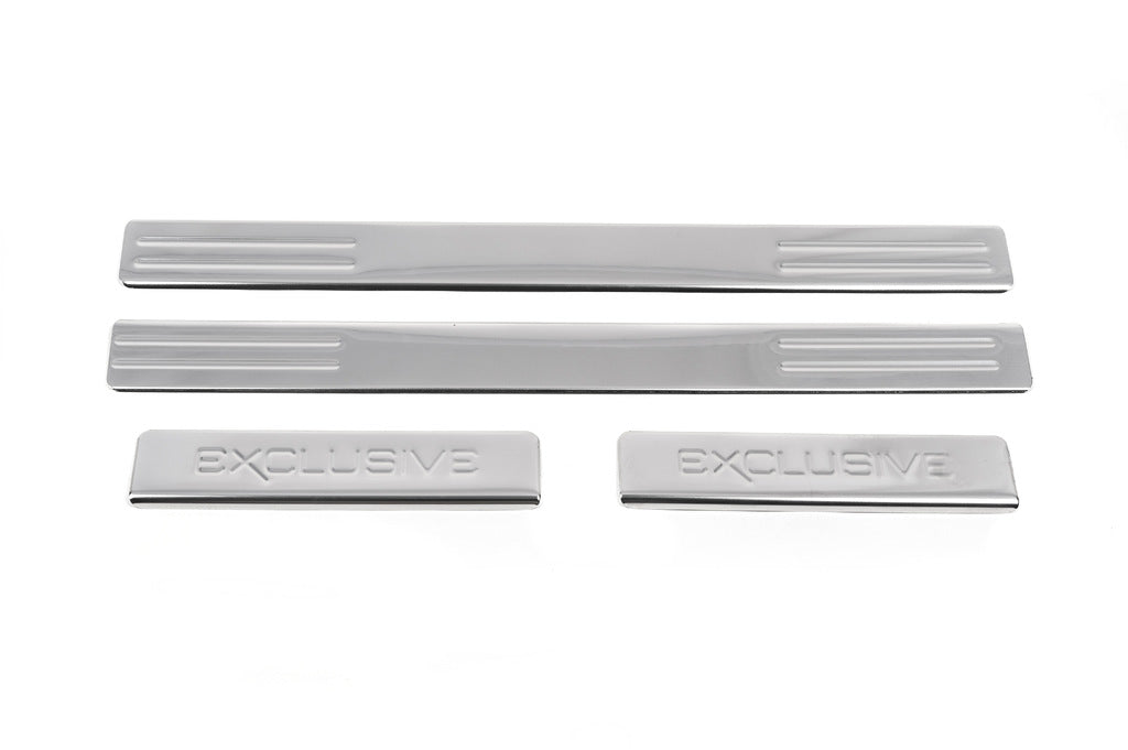 Door Sill Protectors (Omsa Exclusive, 4 pcs, Stainless Steel) - image 2