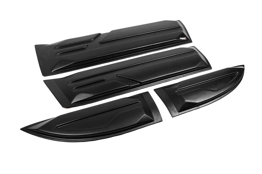 Door Moldings (4 pcs, ABS) for Mitsubishi L200 2006-2015 - image 9