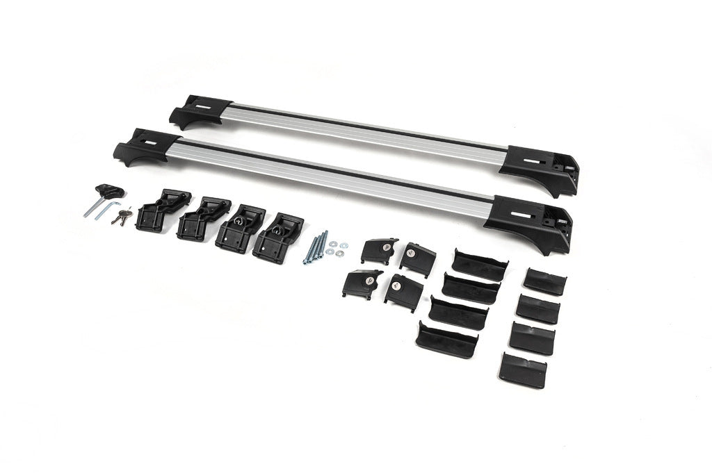 Lockable roof bars for roof rails Skybar V1 (set of 2) for Peugeot Partner Tepee 2008-2018 - image 7