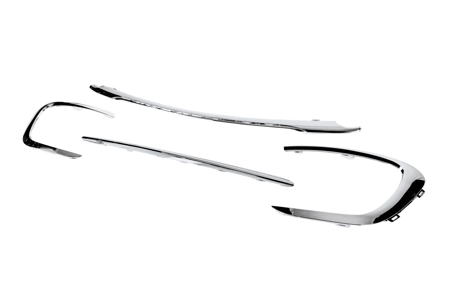 Front bumper chrome trim kit (2023+) for Mercedes Vito/V-class W447 2014- - image 3