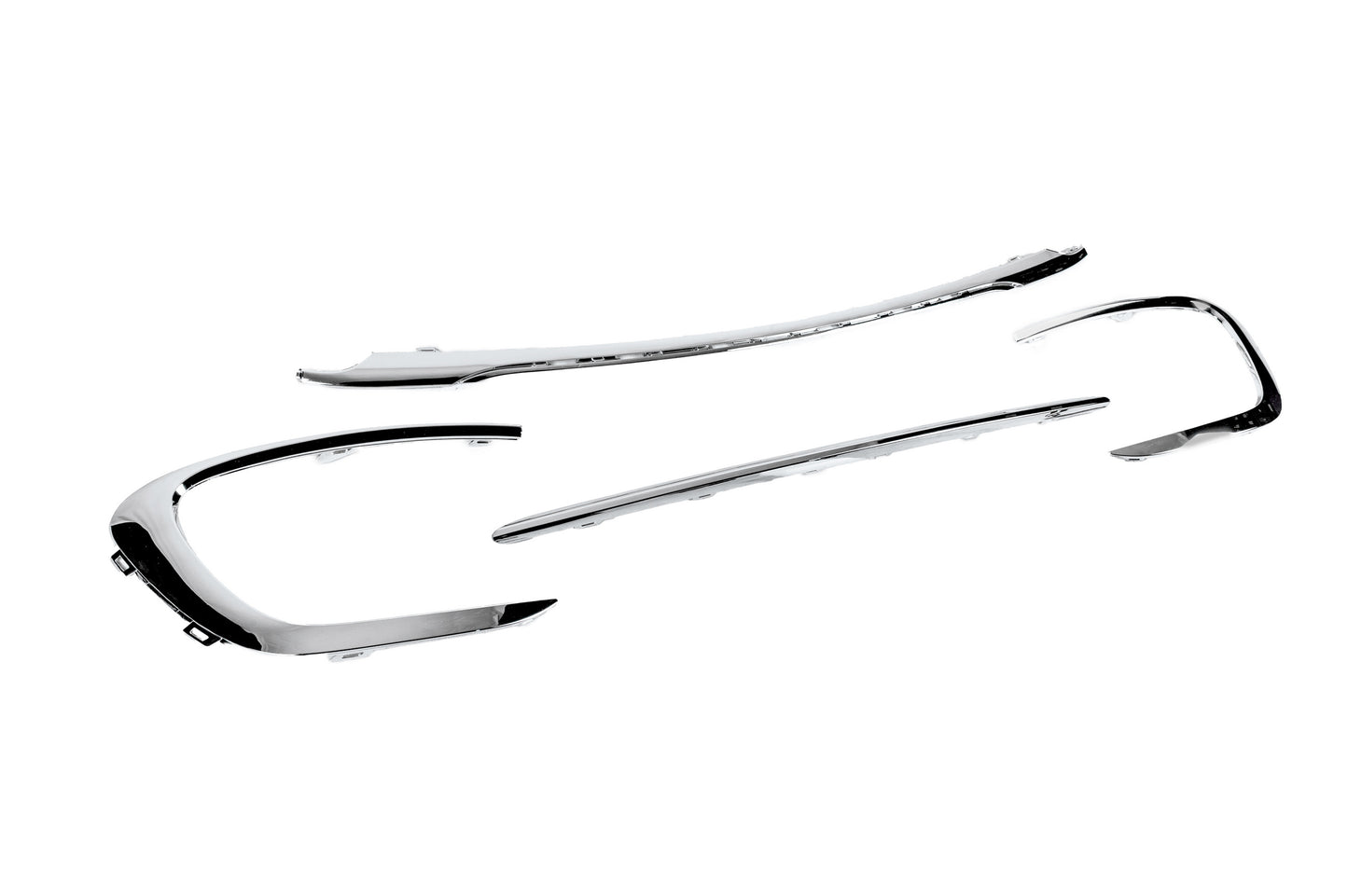 Front bumper chrome trim kit (2023+) for Mercedes Vito/V-class W447 2014- - image 4