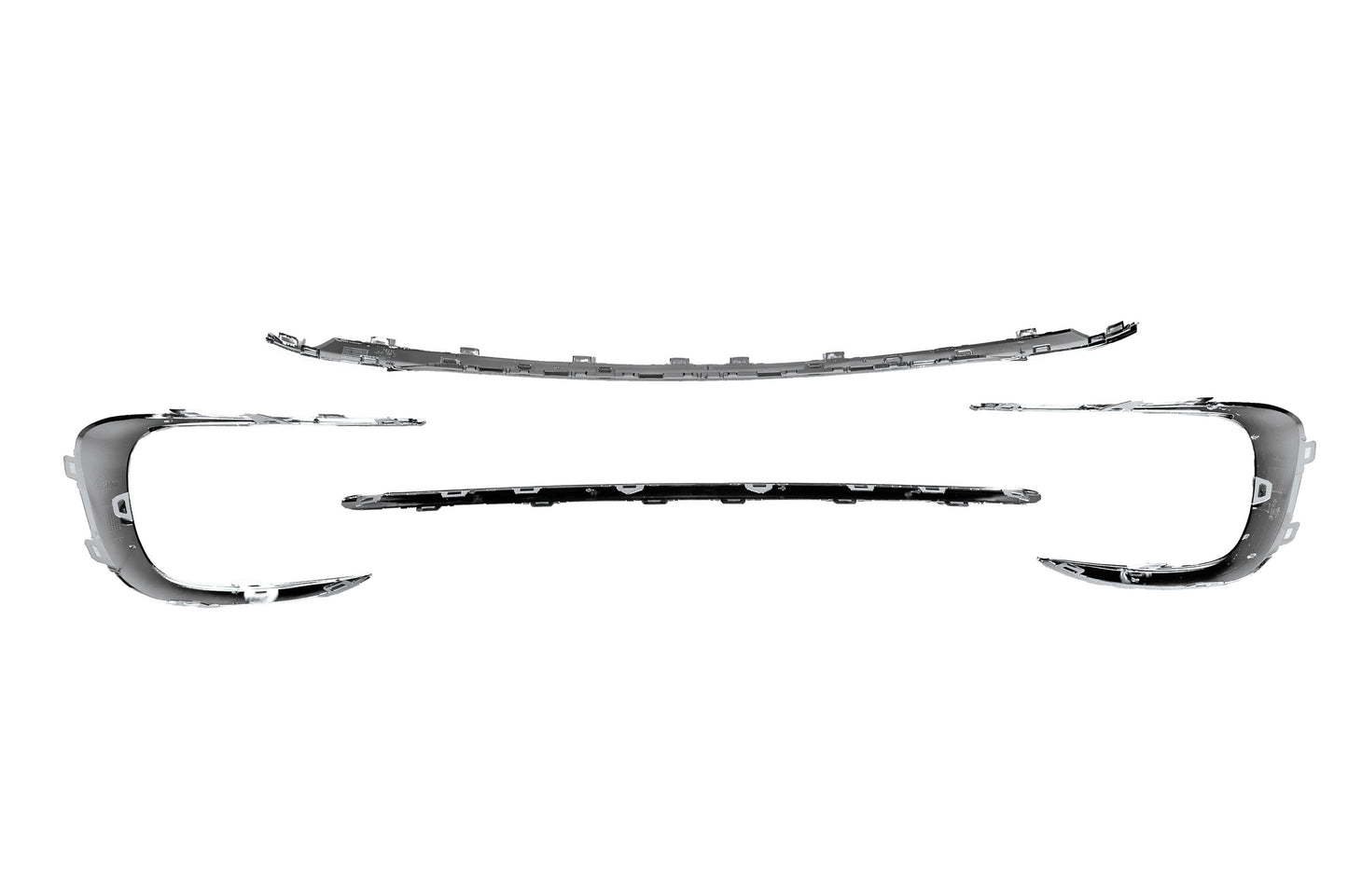 Front bumper chrome trim kit (2023+) for Mercedes Vito/V-class W447 2014- - image 5