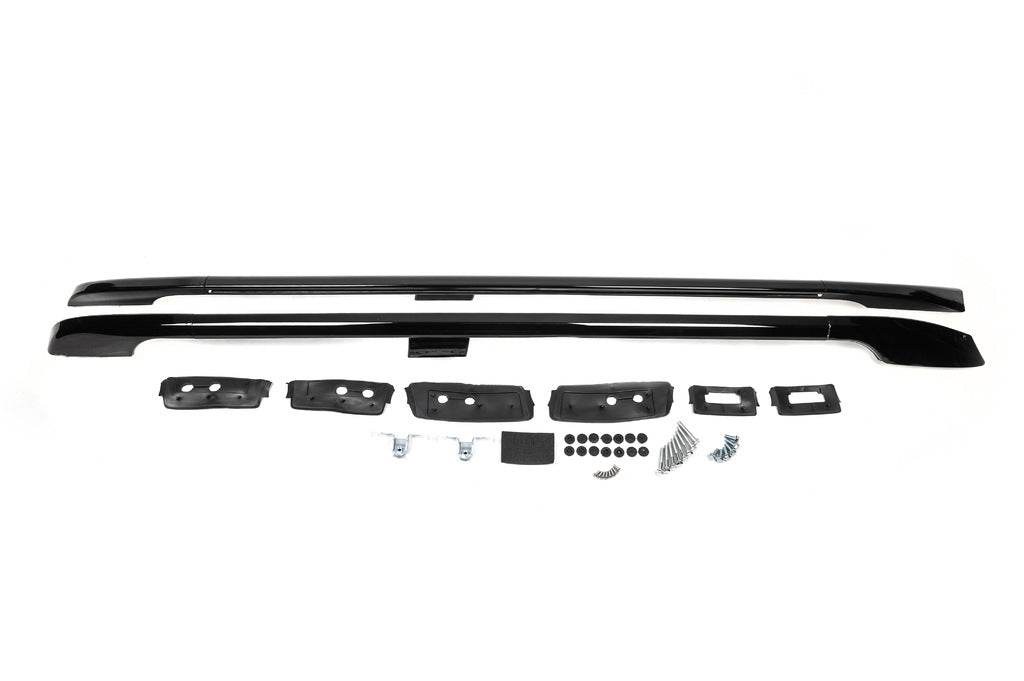Roof rails original design Premium Black (2 pcs) for Toyota Land Cruiser 200 - Reelken Auto