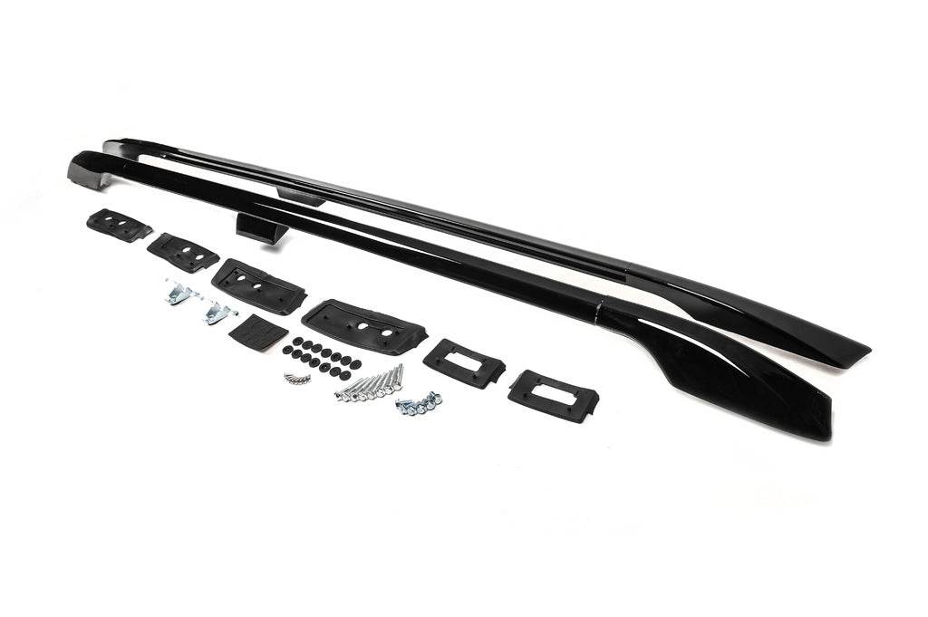 Roof rails original design Premium Black (2 pcs) for Toyota Land Cruiser 200 - Reelken Auto