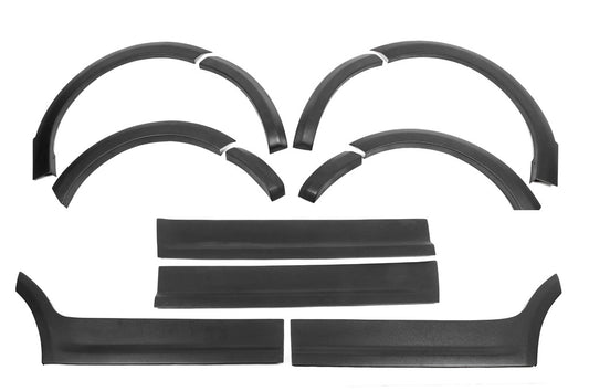 The complete set of moldings and arches for Volkswagen Caddy 2004-2010 - image 2