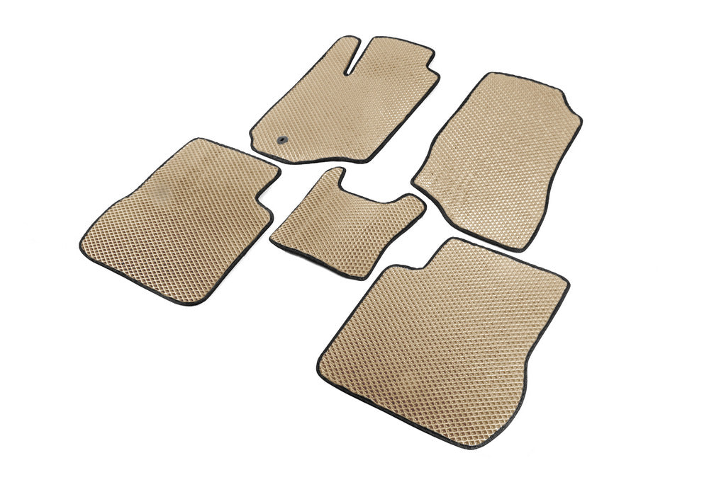 EVA Floor Mats (Beige) for Mitsubishi Outlander 2001-2006 - image 2