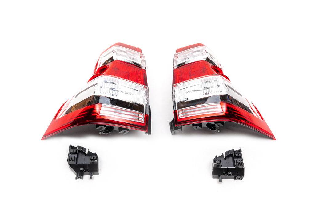 Rear lights design-2013 (2009-2017, 2 pieces) for Toyota Land Cruiser Prado 150 - Reelken Auto