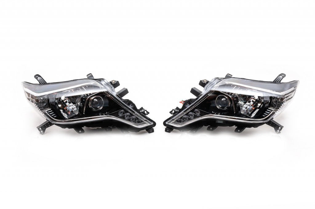 The front headlights LED (2013-2017, 2 PCs) for Toyota Land Cruiser Prado 150 - image 1