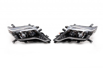 The front headlights LED (2013-2017, 2 PCs) for Toyota Land Cruiser Prado 150 - image 1