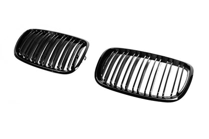 Grille M-Look V2 (black gloss) for BMW X6 E-71 2008-2014 - image 2