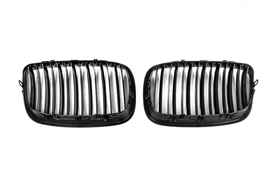 Kidneys M-Look V2 (Gloss Black) for BMW X6 E71 2008-2014 - image 5