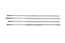 Lower Window Trim Black Chrome (4 pcs, Stainless Steel) for Volkswagen Golf 7/E-Golf 2012-2020 - image 2