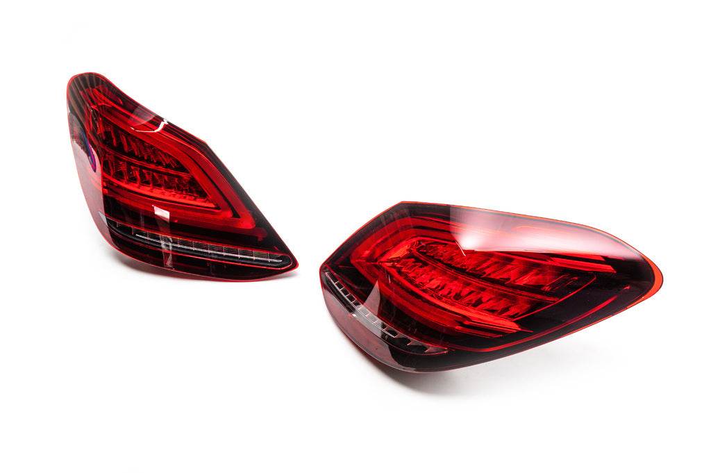 Rear lights Restyling (2 pcs) for Mercedes C-class W205 2014-2021 - Reelken Auto
