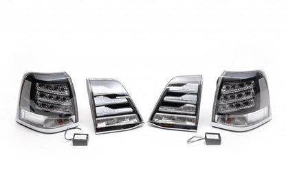 Rear lights 2007-2015 (BlackEdition) for Toyota Land Cruiser 200 - Reelken Auto
